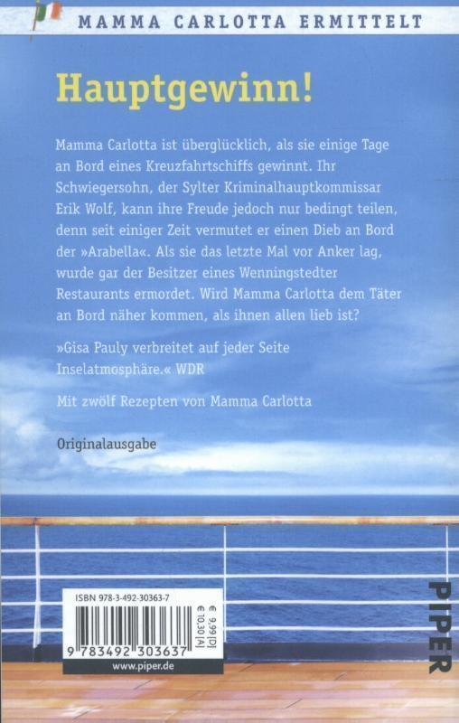 Rückseite: 9783492303637 | Sonnendeck | Ein Sylt-Krimi | Gisa Pauly | Taschenbuch | Deutsch