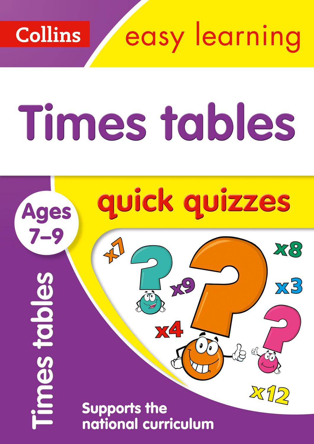 Cover: 9780008212582 | Times Tables Quick Quizzes Ages 7-9 | Ideal for Home Learning | Buch