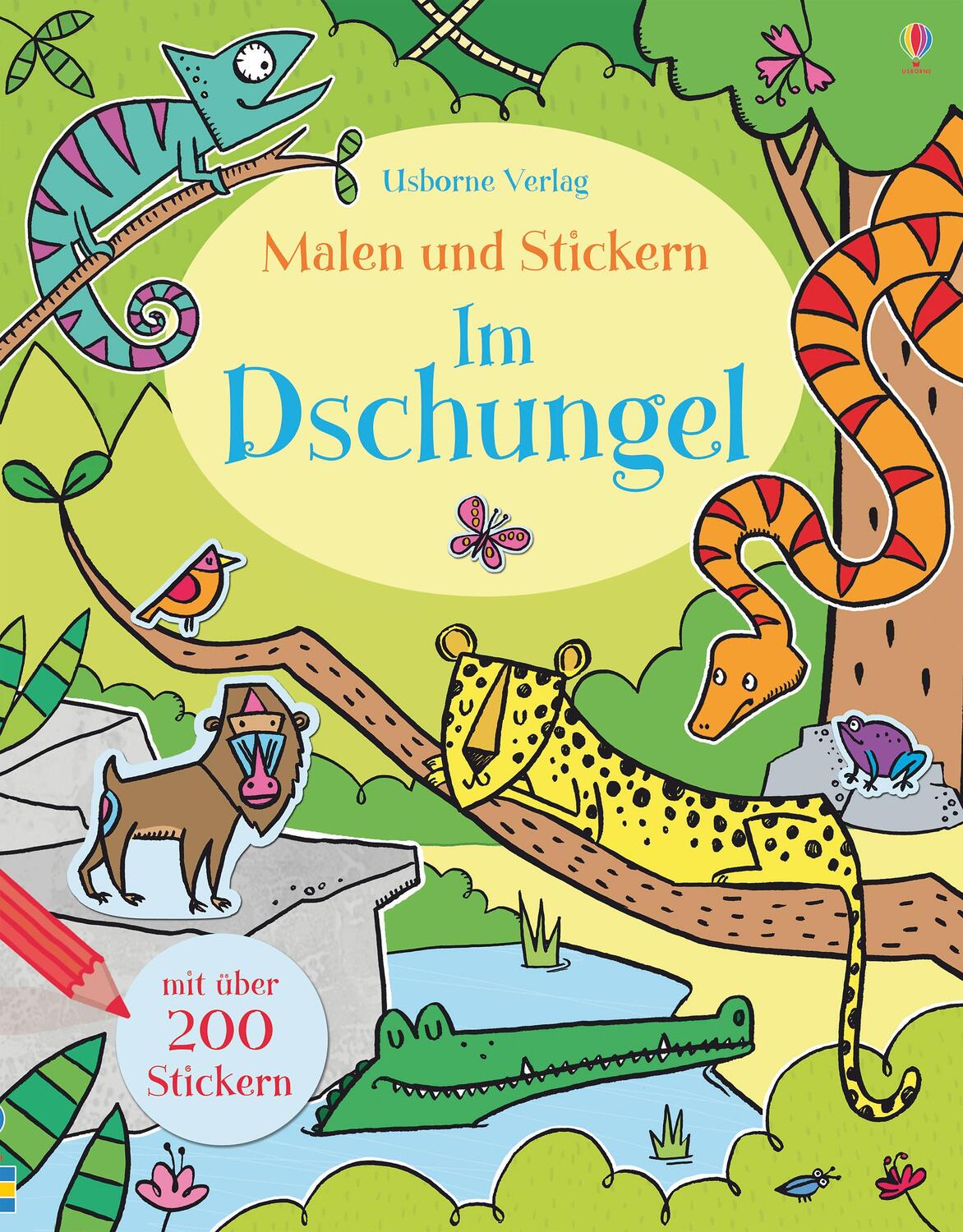 Cover: 9781782326687 | Malen und Stickern: Im Dschungel | Alice Primmer | Taschenbuch | 2017