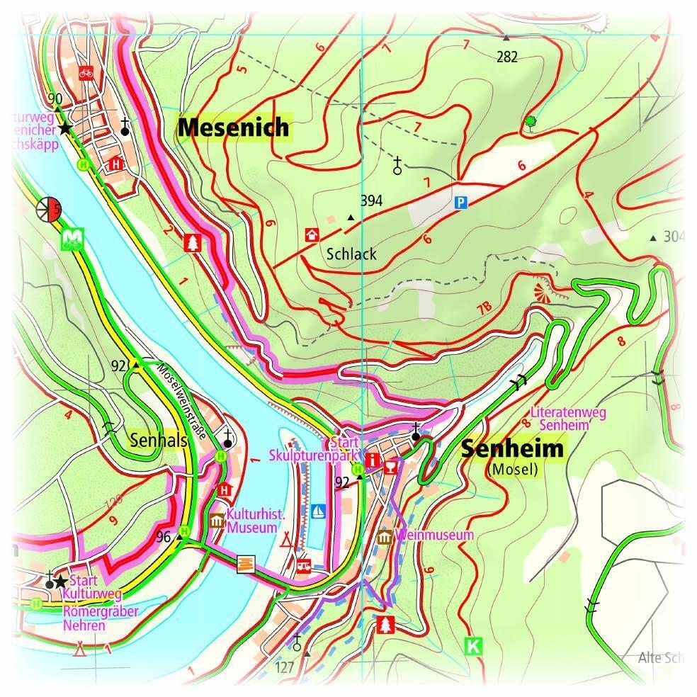 Bild: 9783747300978 | Cochem - Zell | (Land-)Karte | Rad- und Wanderkarte | Deutsch | 2018