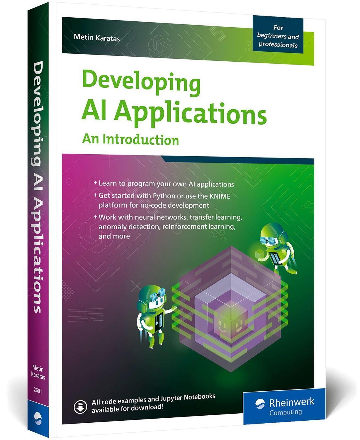 Cover: 9781493226016 | Developing AI Applications | An Introduction | Metin Karatas | Buch