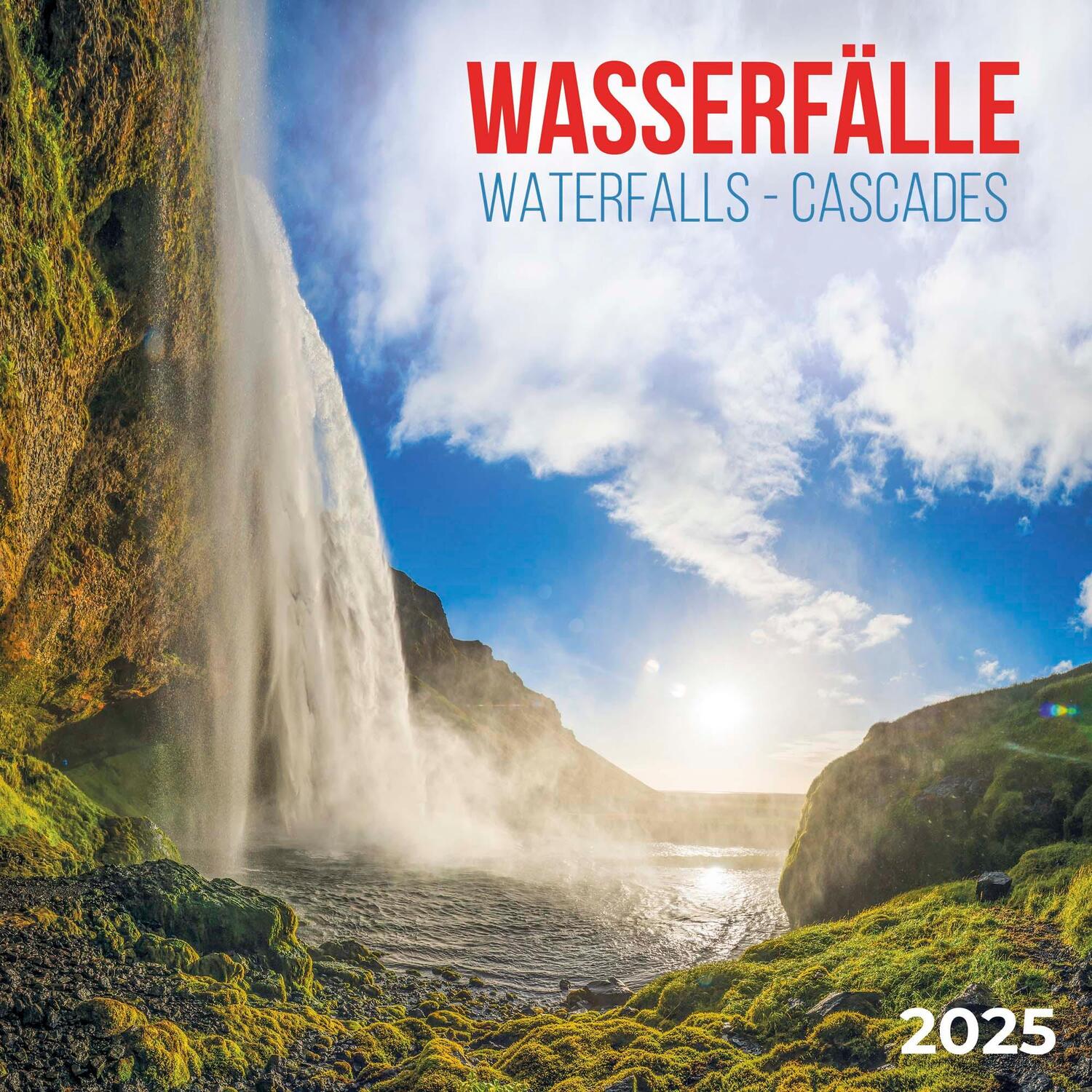 Cover: 9783959294744 | Wasserfälle 2025 | Kalender 2025 | Kalender | Artwork Edition | 28 S.