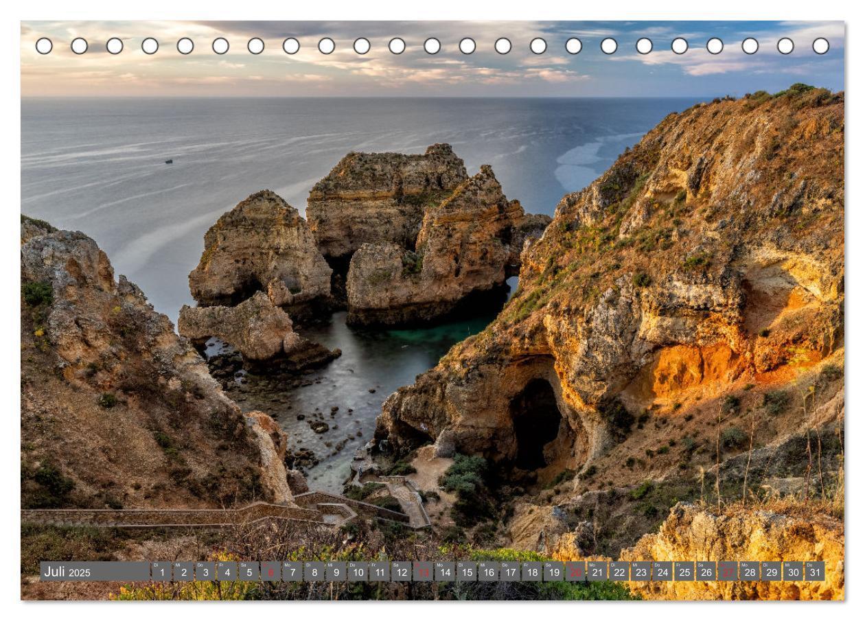 Bild: 9783435041305 | Die Algarve - Portugals märchenhafte Felsenküste (Tischkalender...