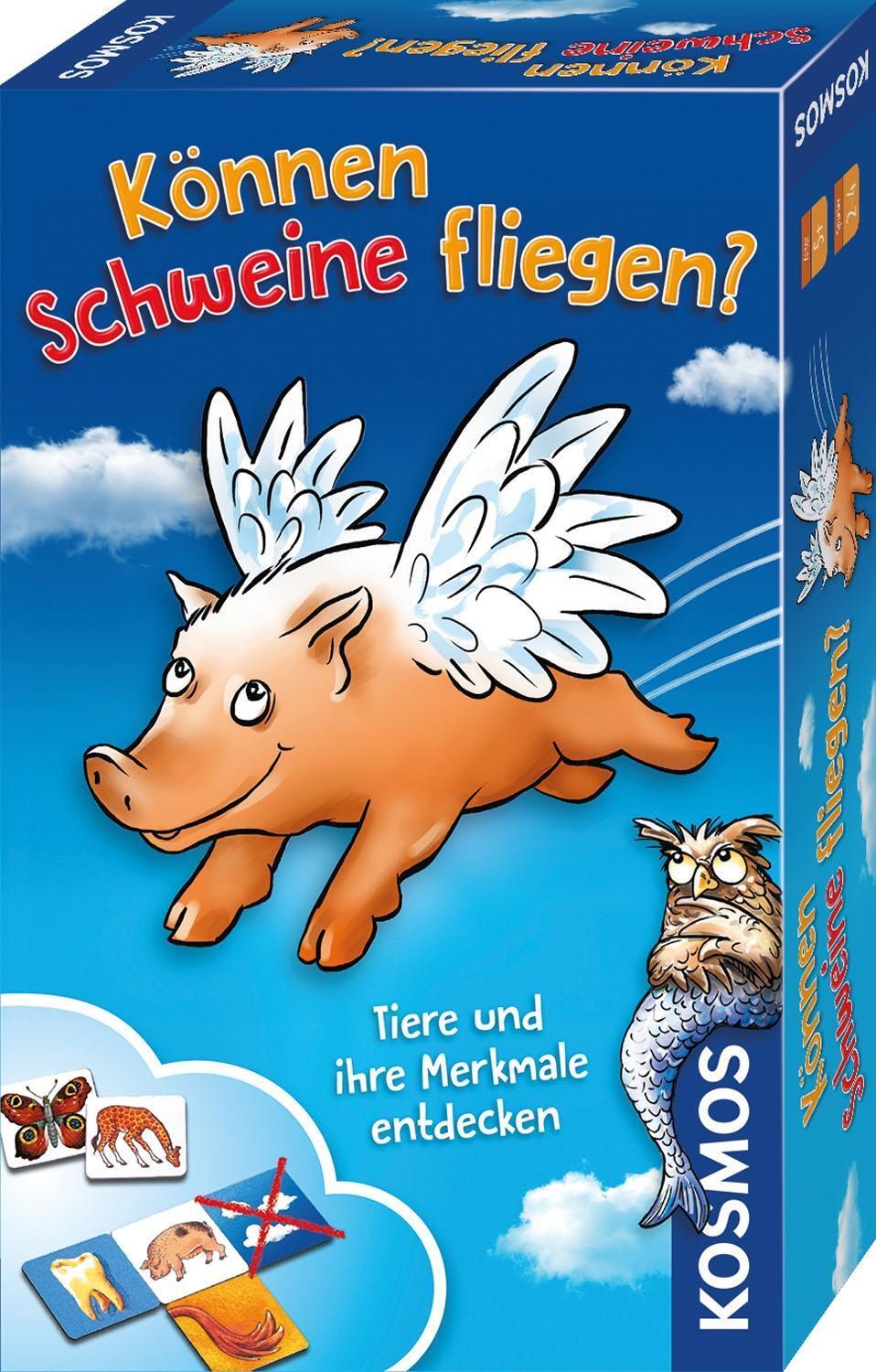 Cover: 4002051699130 | Können Schweine fliegen? Mini | Sonja Häßler | Spiel | Deutsch | 2007
