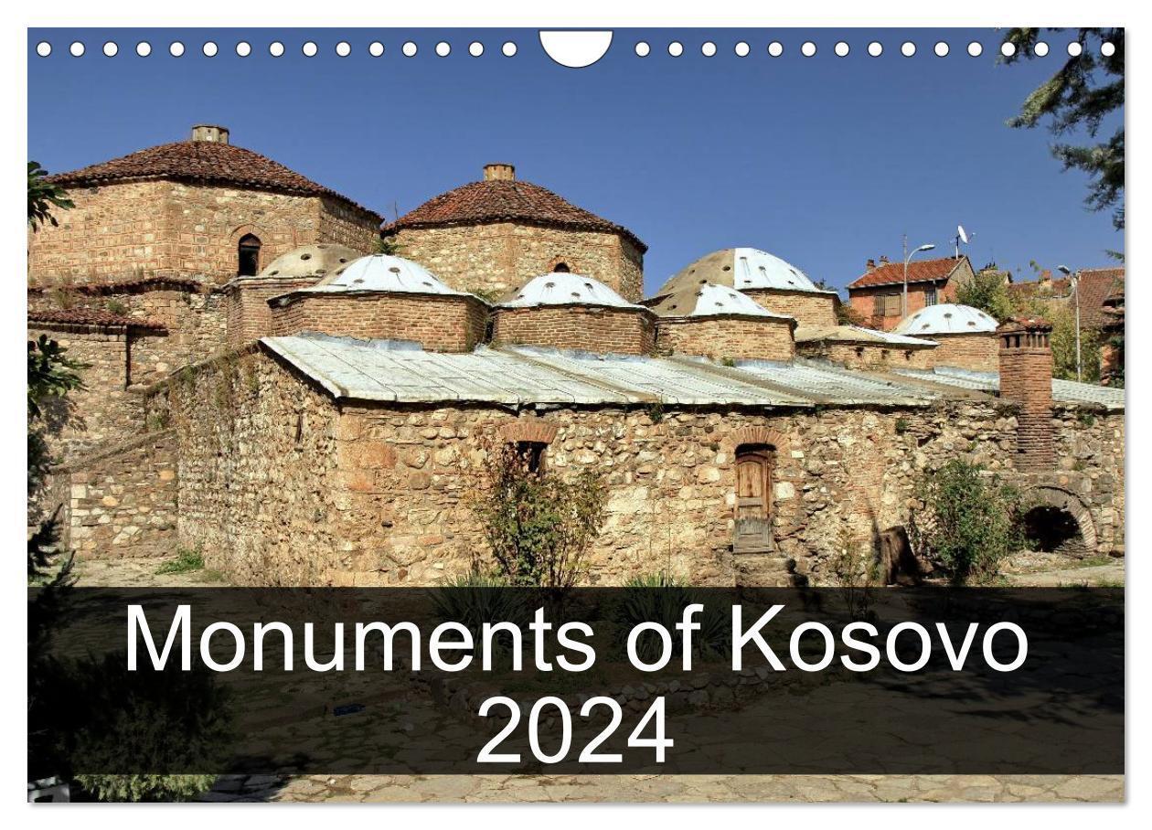 Cover: 9781325895533 | Monuments of Kosovo 2024 (Wall Calendar 2024 DIN A4 landscape),...
