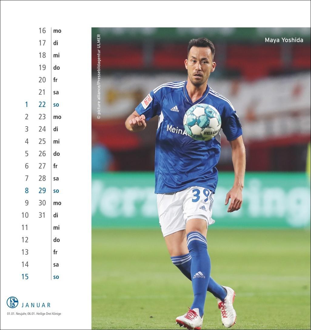 Bild: 9783756409211 | Schalke 04 Postkartenkalender 2025 | Kalender | Spiralbindung | 13 S.