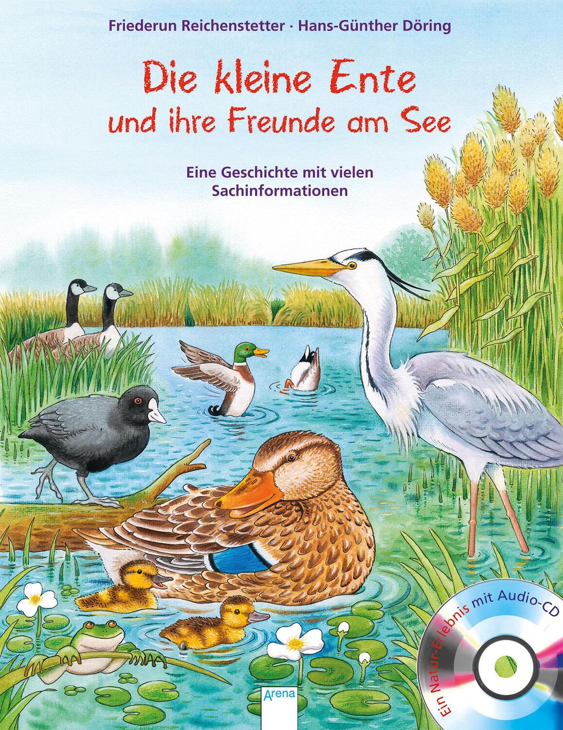 Cover: 9783401711935 | Die kleine Ente und ihre Freunde am See /m.CD | Reichenstetter (u. a.)