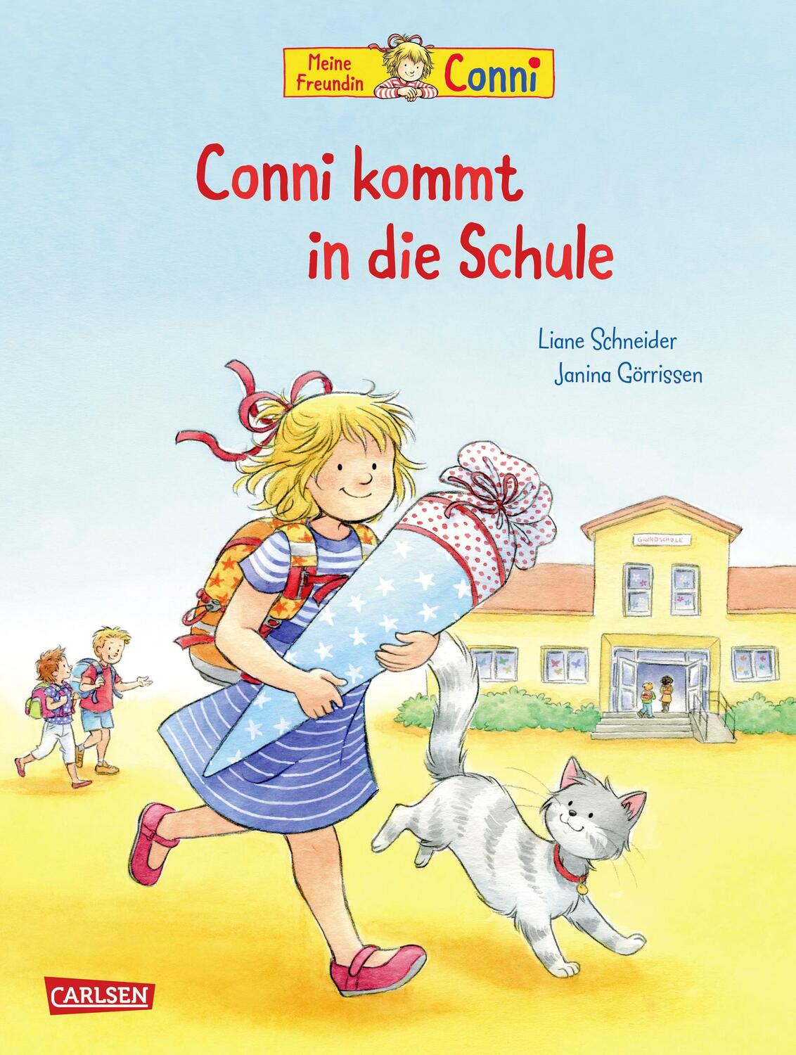Cover: 9783551518262 | Conni-Bilderbücher: Conni kommt in die Schule (Neuausgabe) | Schneider