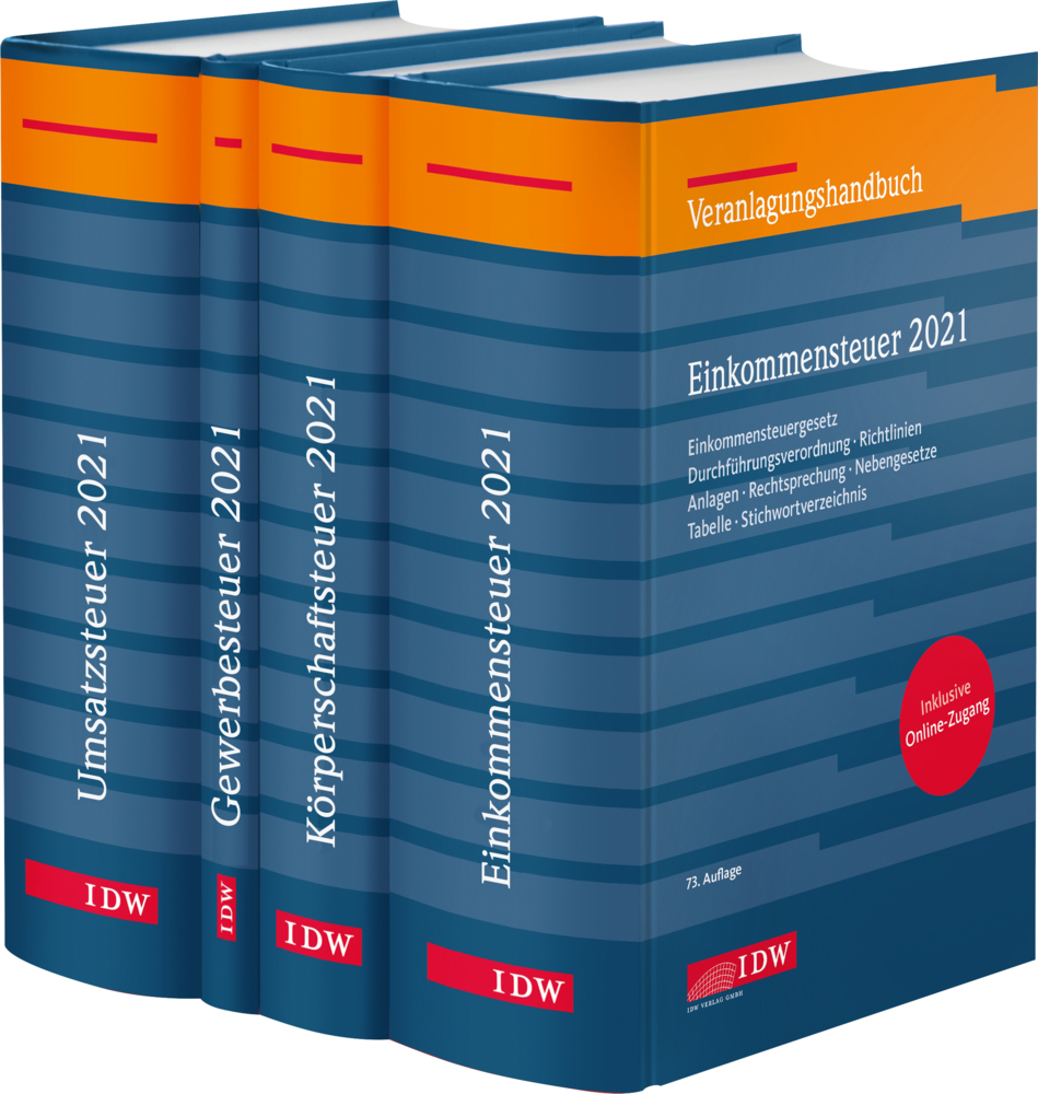 Cover: 9783802125959 | Steuer-Paket 2021: Ertragsteuern und Umsatzsteuer (Veranlagung), m....