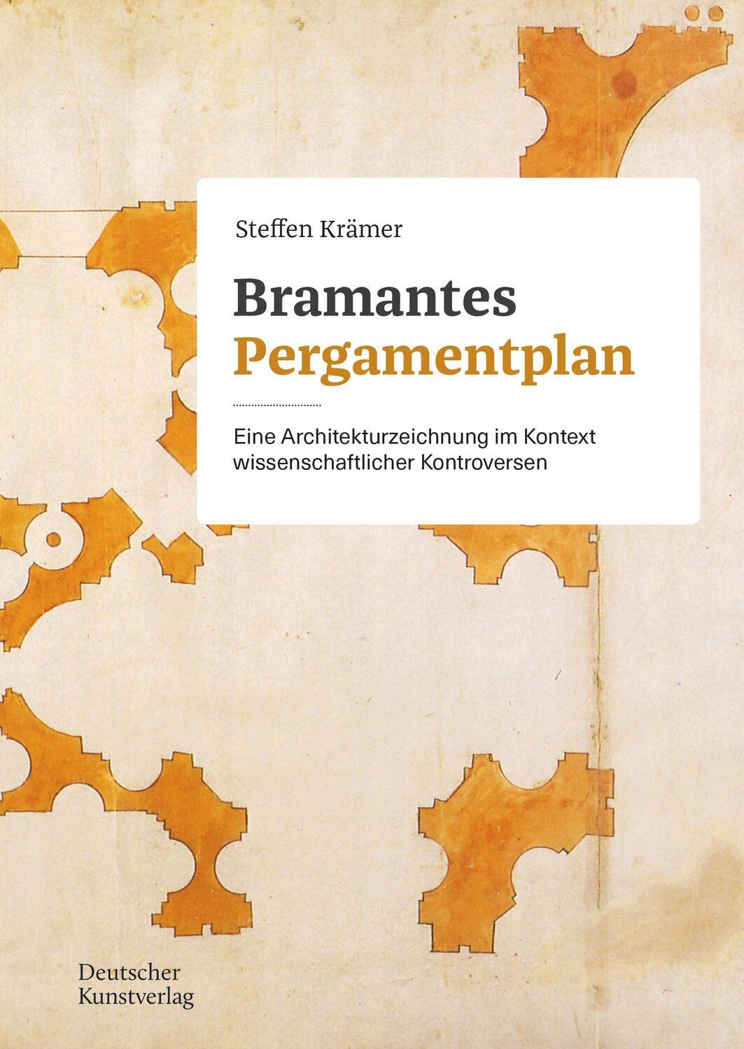Cover: 9783422801028 | Bramantes Pergamentplan | Steffen Krämer | Taschenbuch | 103 S. | 2023