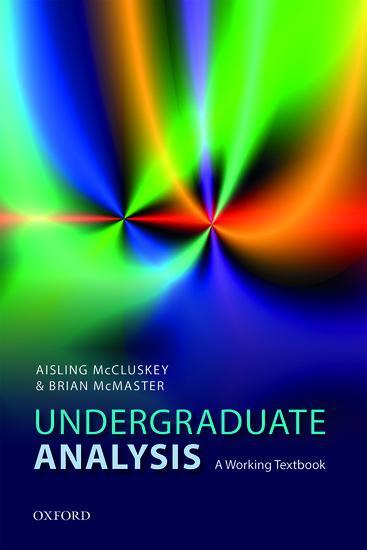 Cover: 9780198817574 | Undergraduate Analysis | A Working Textbook | Mccluskey (u. a.) | Buch