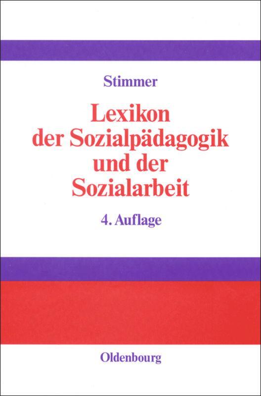 Cover: 9783486253696 | Lexikon der Sozialpädagogik und der Sozialarbeit | Franz Stimmer
