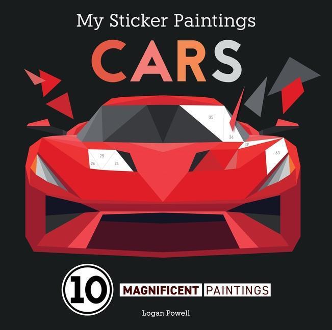 Cover: 9781641243261 | My Sticker Paintings: Cars | 10 Magnificent Paintings | Logan Powell
