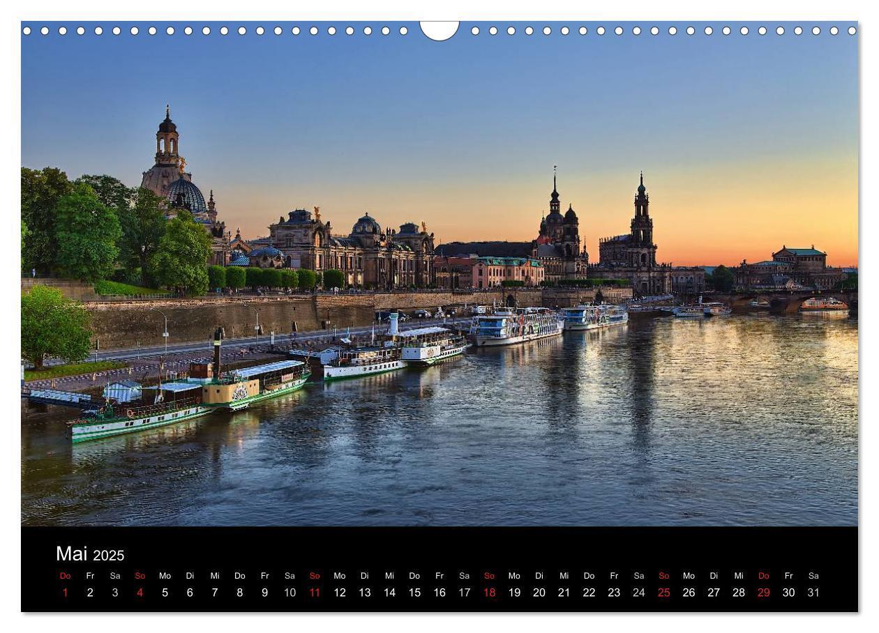 Bild: 9783435610105 | Schaufelraddampfer (Wandkalender 2025 DIN A3 quer), CALVENDO...