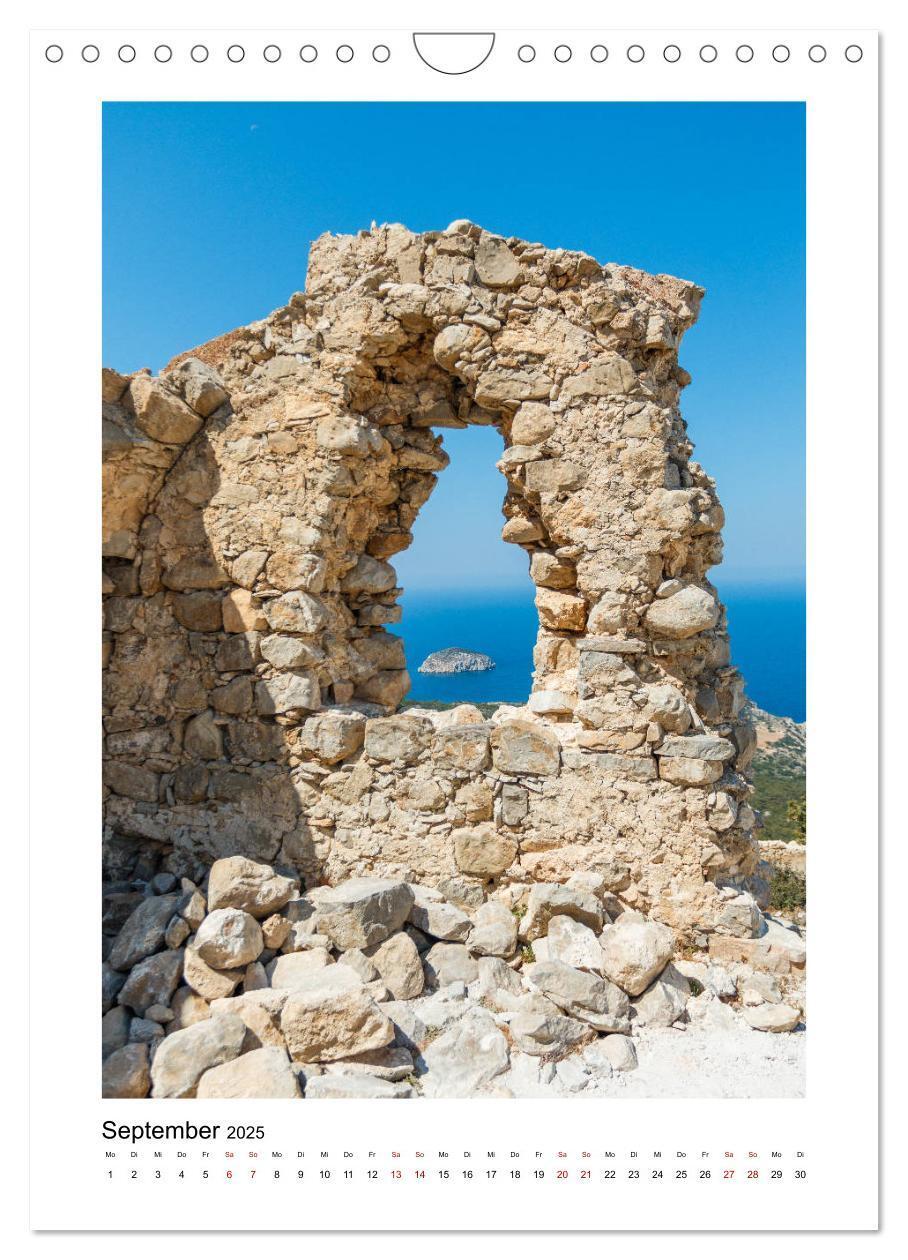 Bild: 9783435970537 | Rhodos, die Sonneninsel (Wandkalender 2025 DIN A4 hoch), CALVENDO...