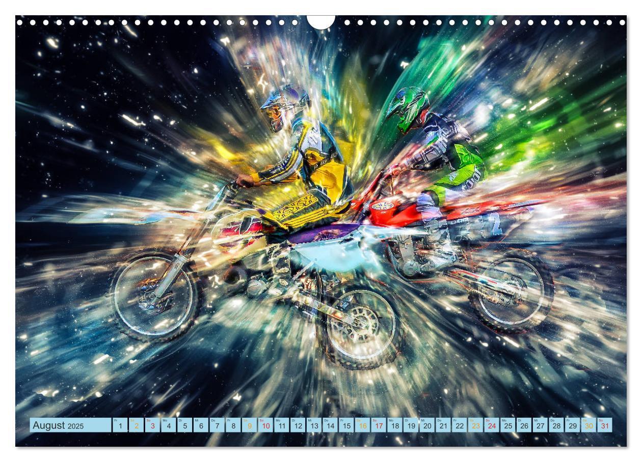 Bild: 9783435409891 | Motocross - extrem cool (Wandkalender 2025 DIN A3 quer), CALVENDO...