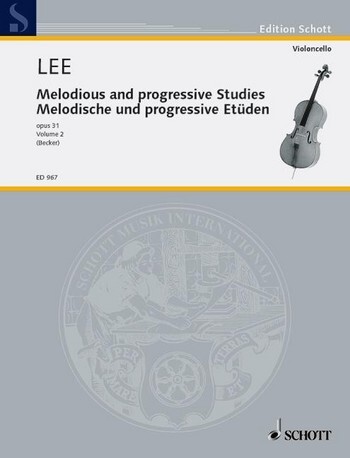 Cover: 9790001032353 | Melodische und progressive Etüden | Sebastian Lee | Buch | 24 S.
