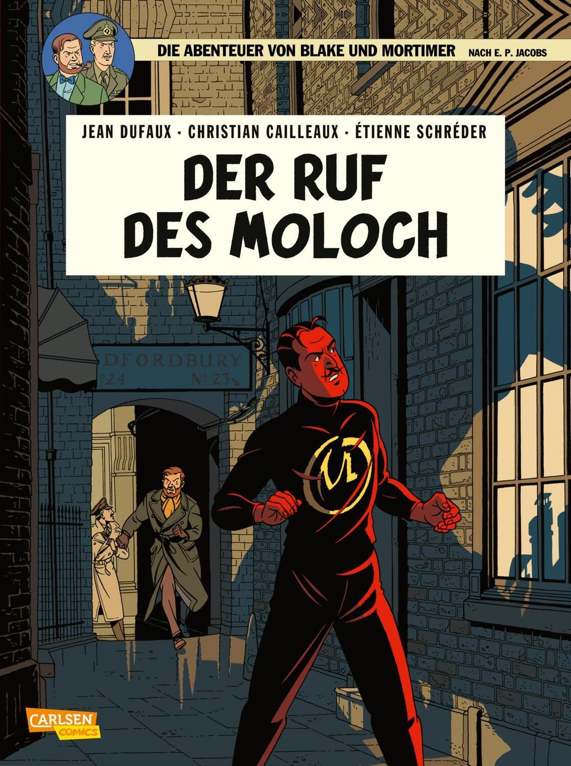 Cover: 9783551023445 | Blake und Mortimer 24: Der Ruf des Moloch | Jean Dufaux | Taschenbuch