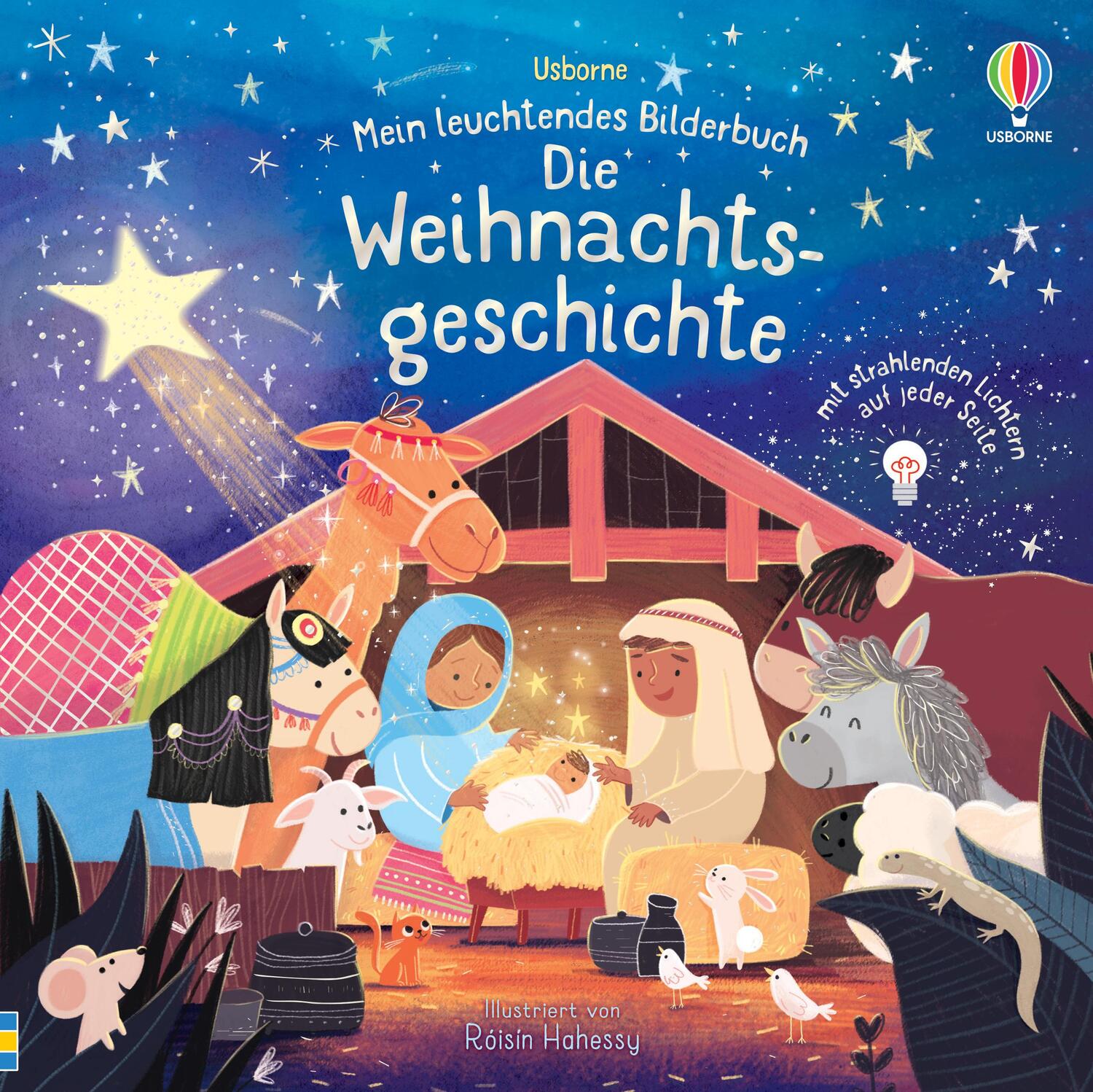 Cover: 9781789417234 | Mein leuchtendes Bilderbuch: Die Weihnachtsgeschichte | Sam Taplin