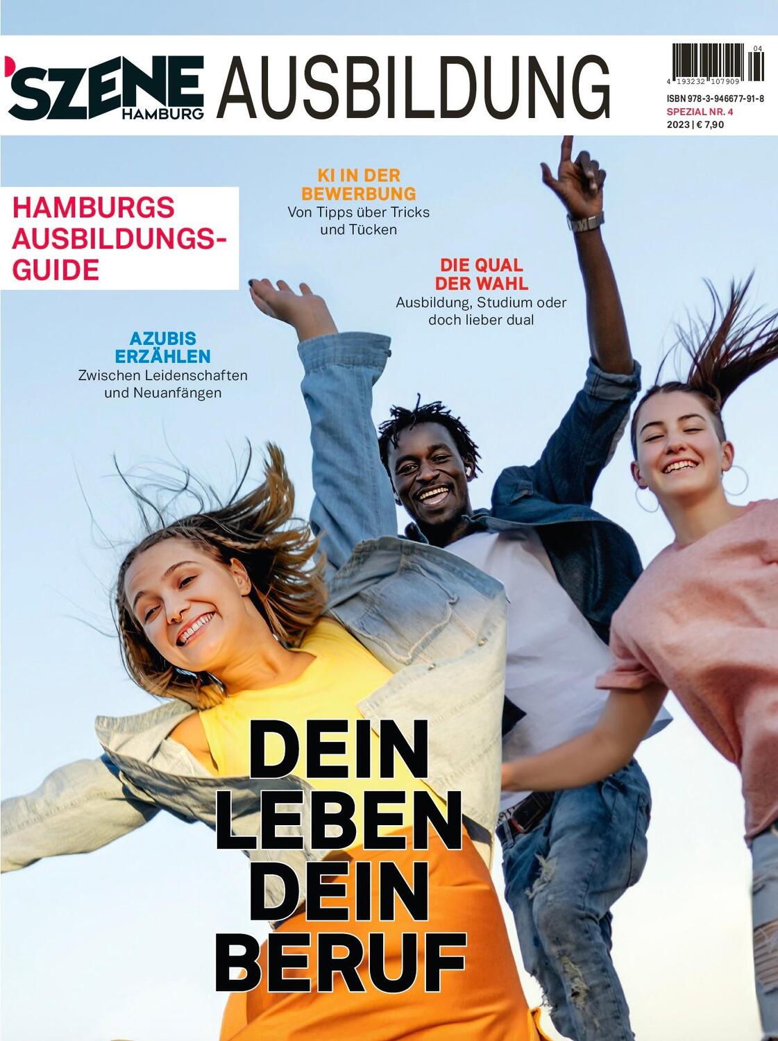 Cover: 9783946677918 | SZENE HAMBURG AUSBILDUNG 2023/2024 | Hamburgs Ausbildungsguide | GmbH