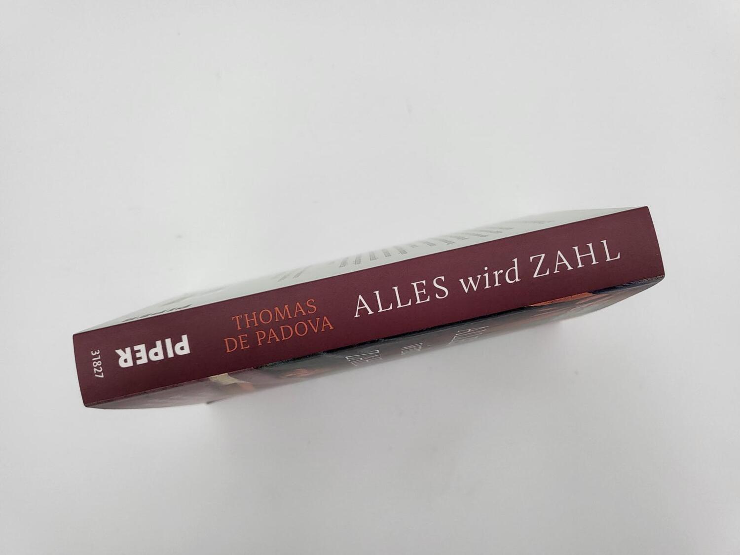 Bild: 9783492318273 | Alles wird Zahl | Thomas De Padova | Taschenbuch | 384 S. | Deutsch