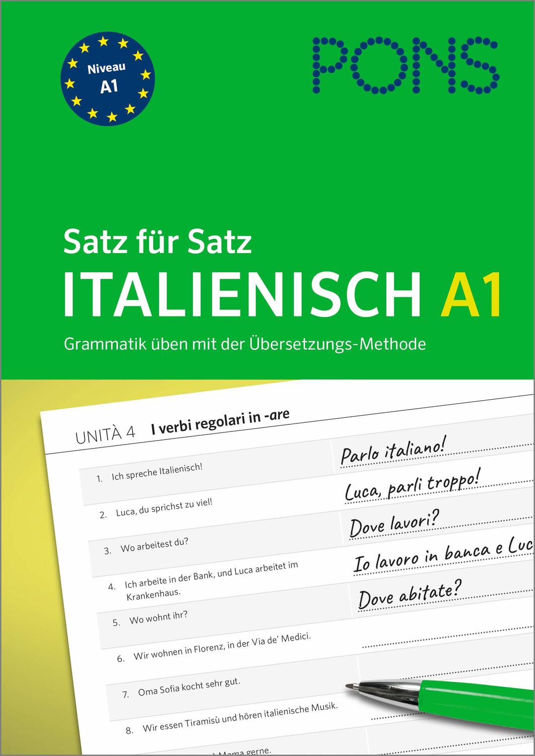 Cover: 9783125660519 | PONS Satz für Satz Italienisch A1 | Taschenbuch | 160 S. | Deutsch