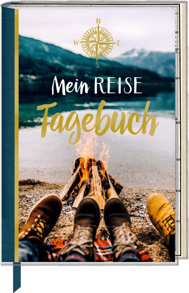 Cover: 4050003714042 | Eintragbuch mit Sammeltasche - Mein Reisetagebuch | Notizbücher | 2019