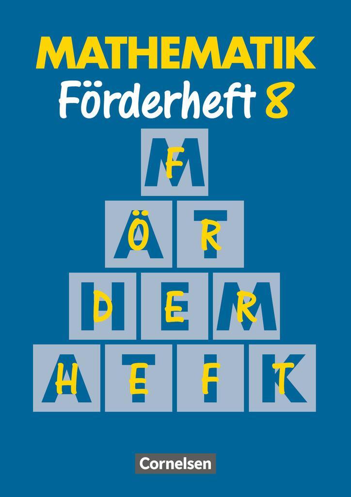 Cover: 9783464581582 | Mathematik für Sonderschulen Neu. Förderheft 8 | Thomas Spiekermann