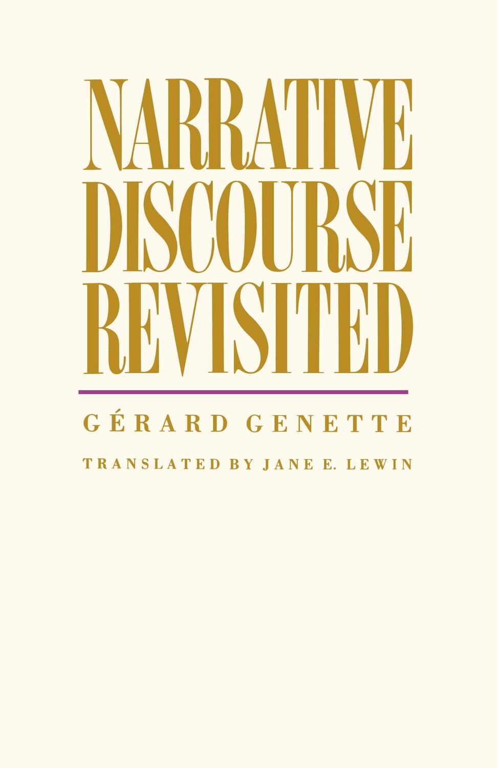Cover: 9780801495359 | Narrative Discourse Revisited | Gerard Genette | Taschenbuch | 1990