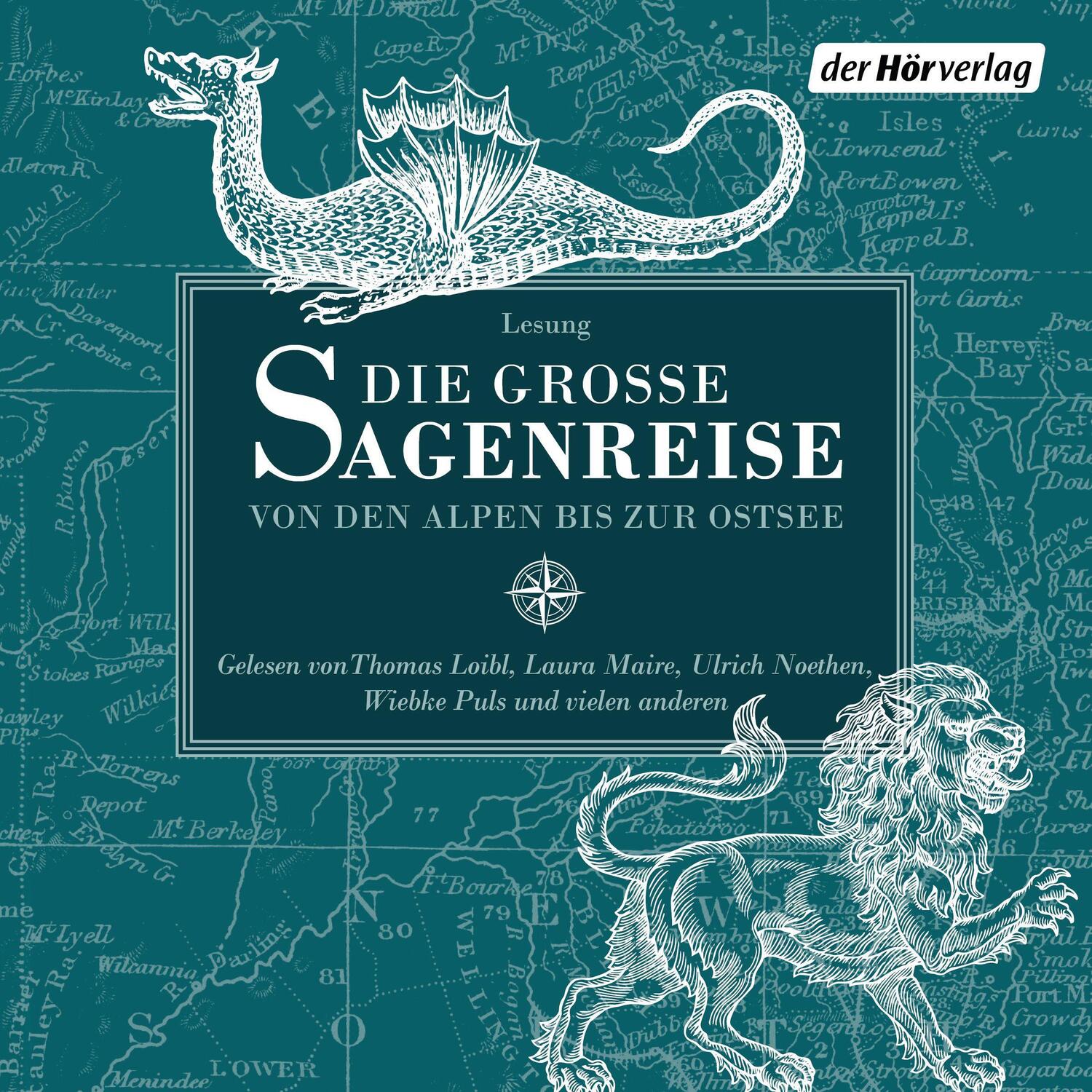 Cover: 9783844540147 | Die große Sagenreise | Von den Alpen bis zur Ostsee | Audio-CD | 2020