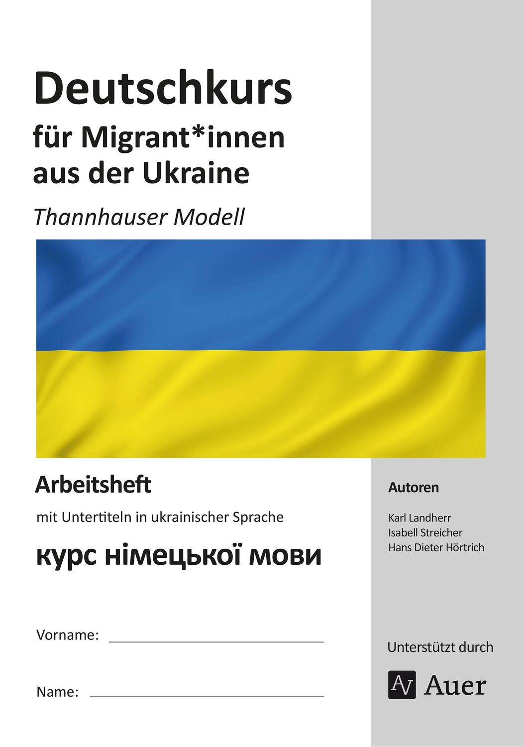 Cover: 9783403087977 | Deutschkurs für Migrant*innen aus der Ukraine | K. Landherr (u. a.)