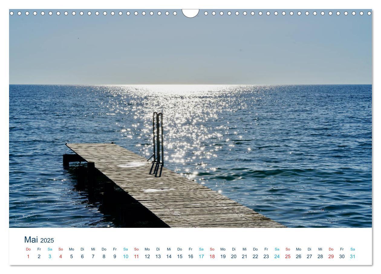 Bild: 9783435113415 | Der Fehmarn-Steg (Wandkalender 2025 DIN A3 quer), CALVENDO...