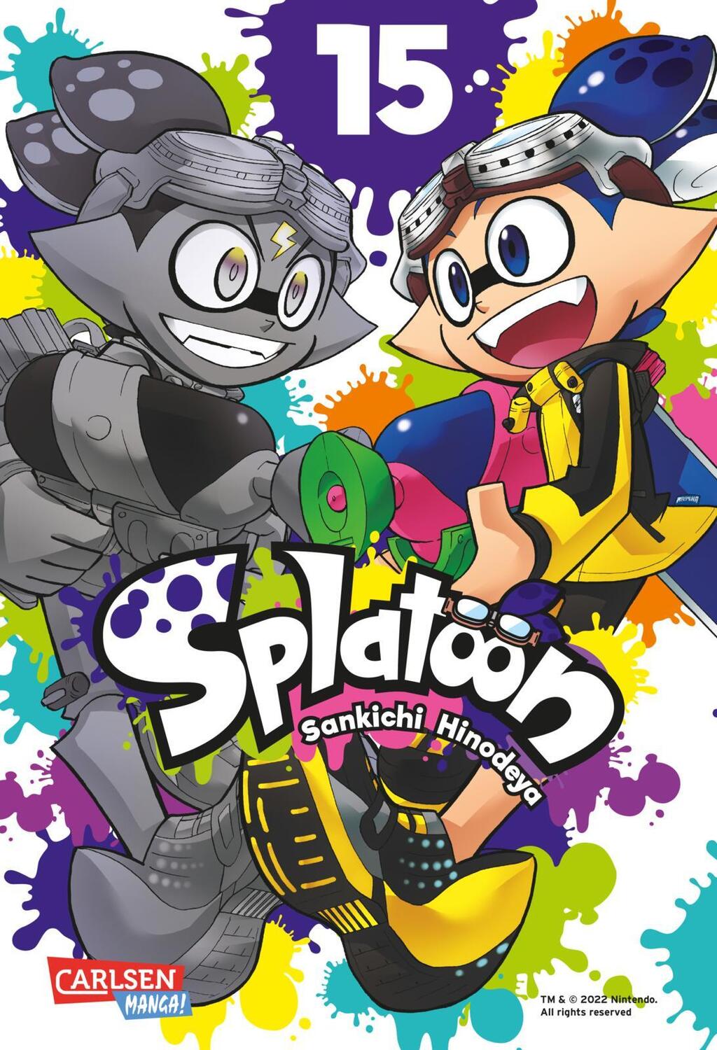 Cover: 9783551794451 | Splatoon 15 | Das Nintendo-Game als Manga! Ideal für Kinder und Gamer!