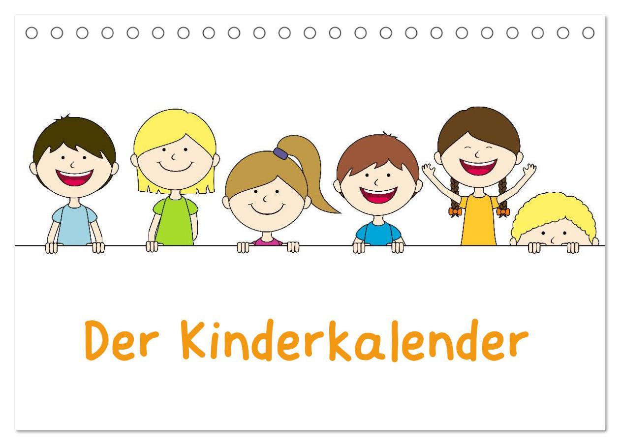 Cover: 9783435620166 | Der Kinderkalender (Tischkalender 2025 DIN A5 quer), CALVENDO...