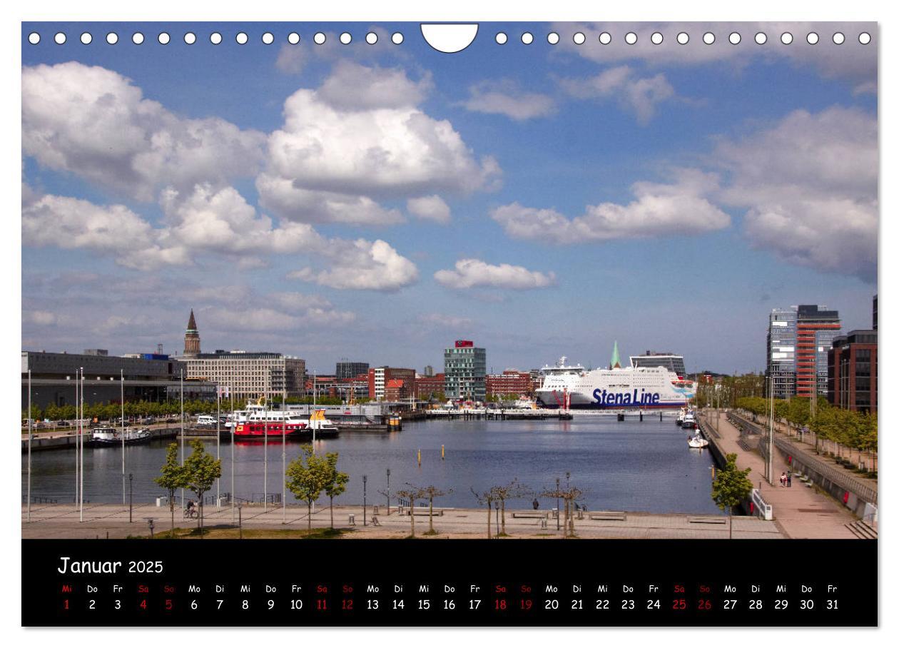 Bild: 9783435284092 | Kiel - Stadt an der Förde (Wandkalender 2025 DIN A4 quer), CALVENDO...