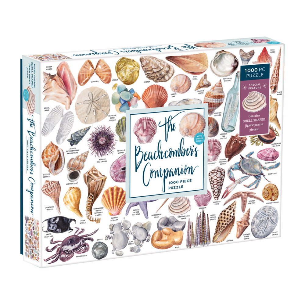 Cover: 9780735357051 | The Beachcomber's Companion 1000 Piece Puzzle With Shaped Pieces