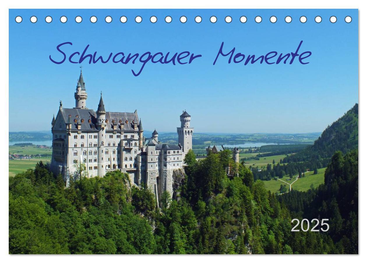 Cover: 9783435664658 | Schwangauer Momente (Tischkalender 2025 DIN A5 quer), CALVENDO...