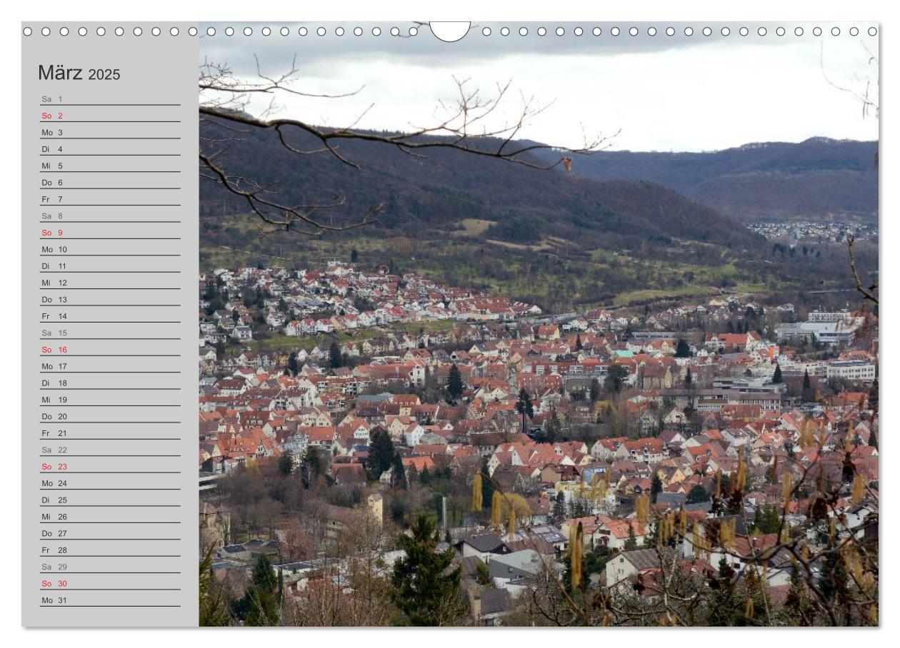 Bild: 9783435440078 | Pfullingen ... und Umgebung (Wandkalender 2025 DIN A3 quer),...