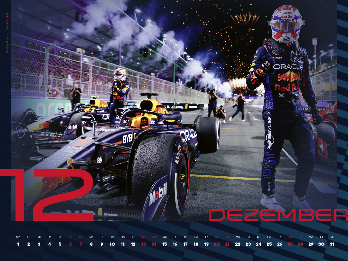 Bild: 9783710501036 | Oracle Red Bull Racing 2025 - Posterkalender | Kalender | 14 S. | 2025