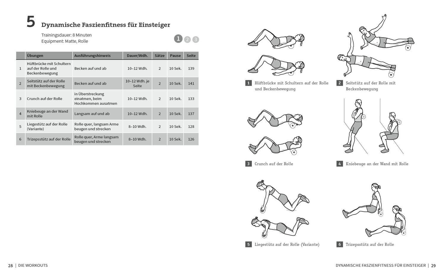 Bild: 9783742316097 | 50 Workouts mit Faszienrolle und Ball | Torsten Pfitzer | Taschenbuch