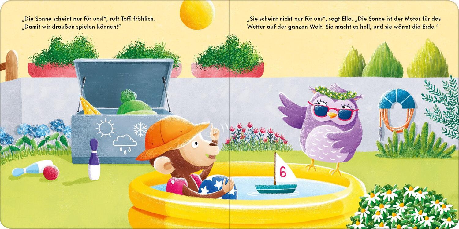 Bild: 9783328301325 | Toffi erforscht das Wetter | Pappbilderbuch für Kinder ab 2 Jahren