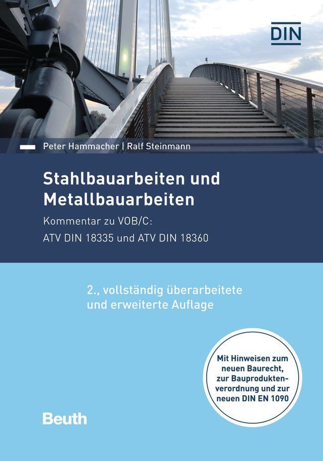 Cover: 9783410296836 | Stahlbauarbeiten und Metallbauarbeiten | Peter Hammacher (u. a.)