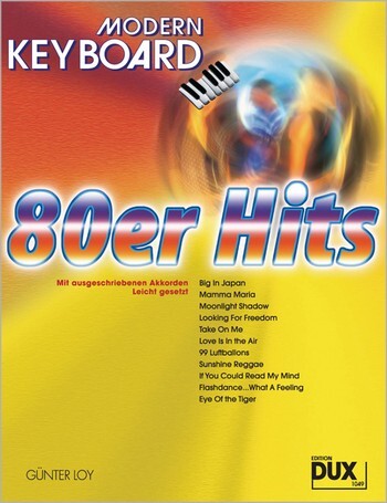 Cover: 4031658010499 | 80er Hits | Aus der Reihe Modern Keyboard | Dux Edition