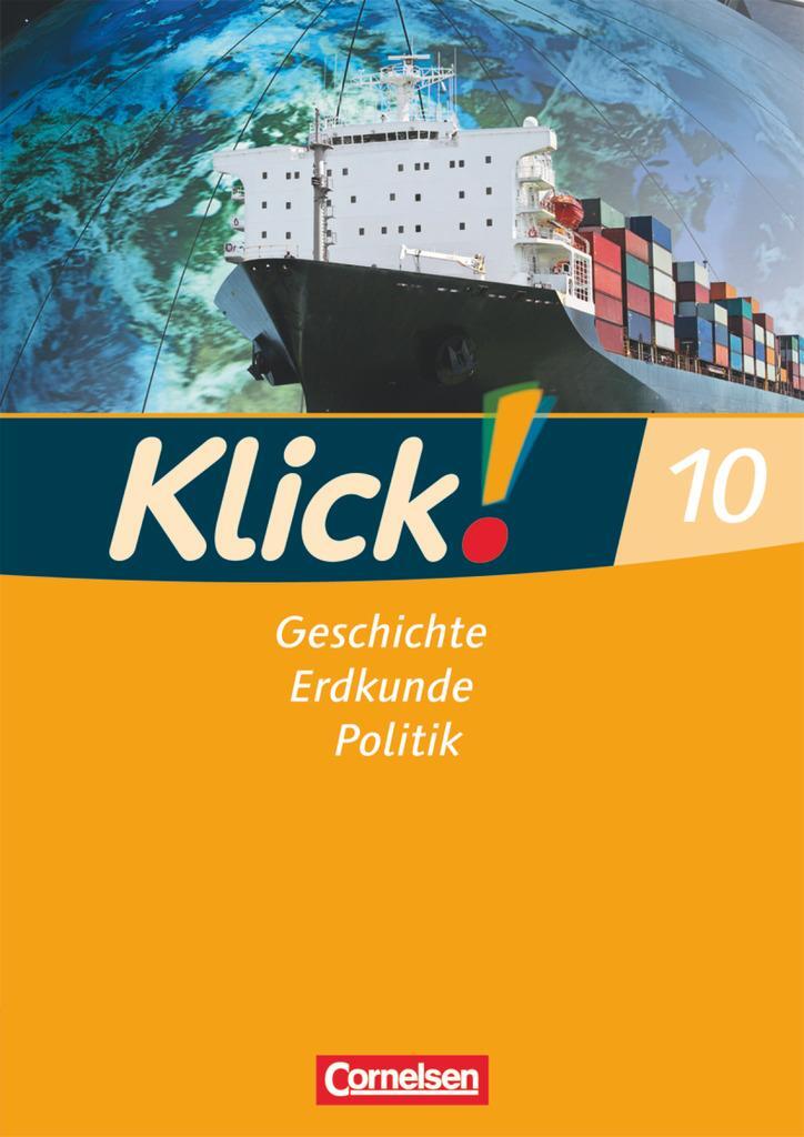 Cover: 9783060646852 | Klick! Geschichte, Erdkunde, Politik 10. Schuljahr. Arbeitsheft...