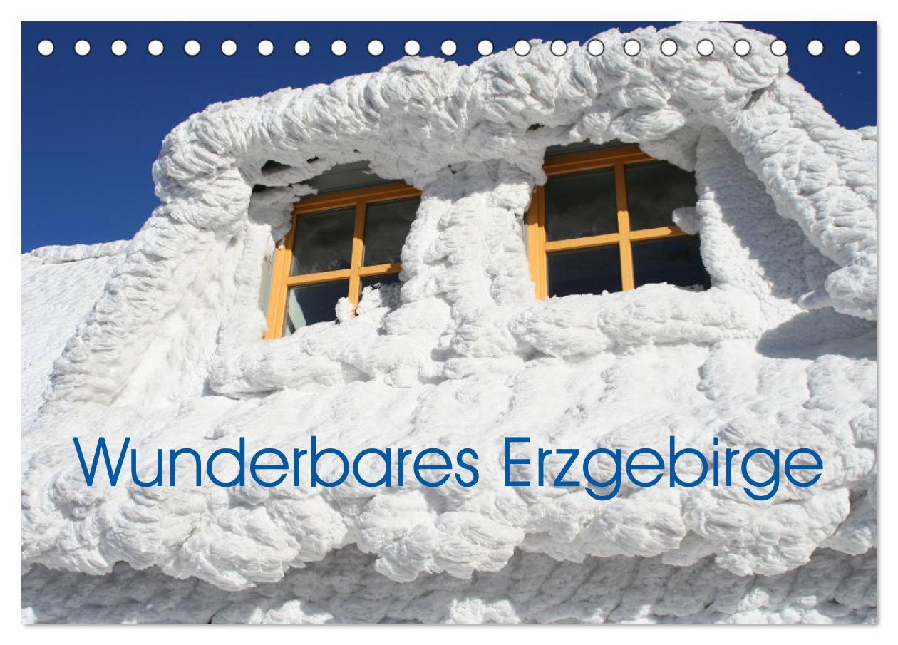 Cover: 9783675454774 | Wunderbares Erzgebirge (Tischkalender 2024 DIN A5 quer), CALVENDO...
