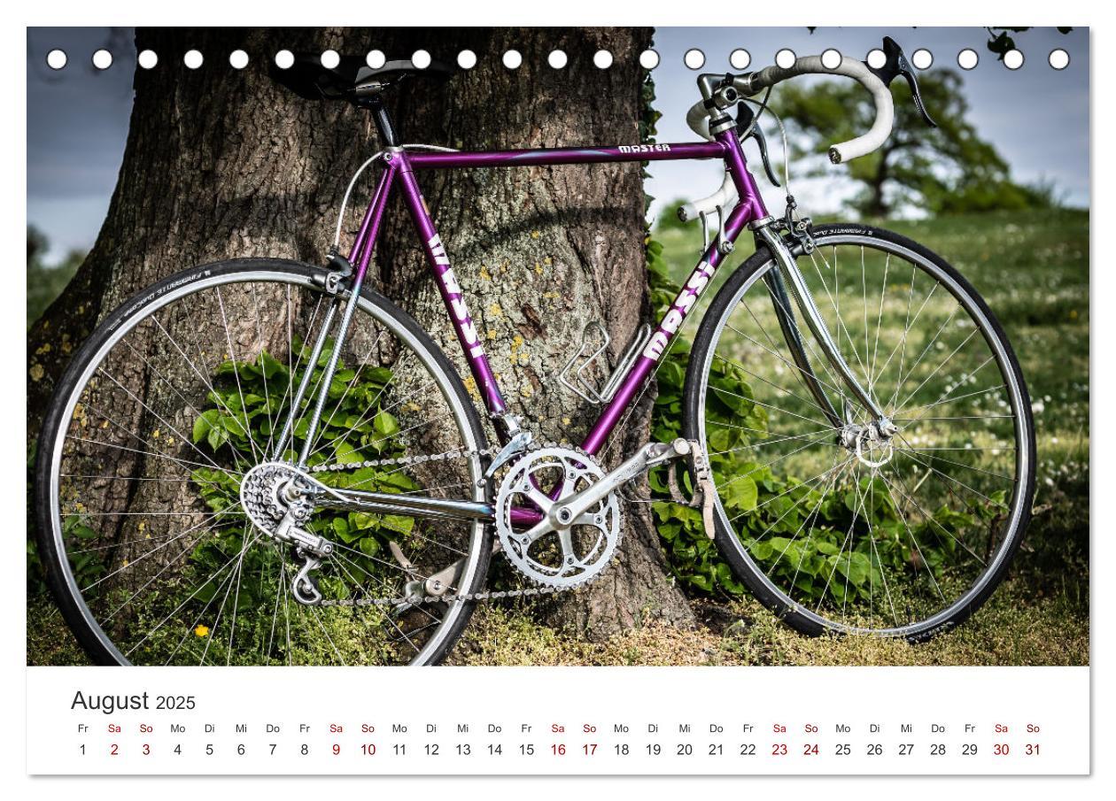 Bild: 9783435097784 | Stahlrenner - Rennrad-Klassiker aus Europa (Tischkalender 2025 DIN...