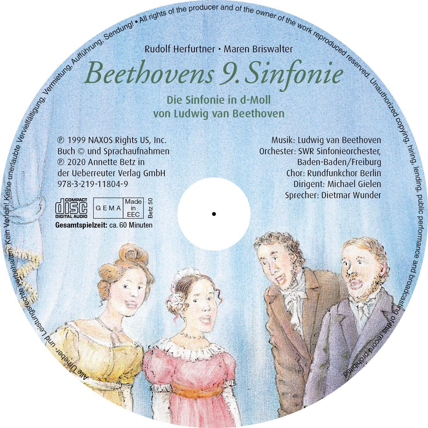 Bild: 9783219118049 | Beethovens 9. Sinfonie (Das musikalische Bilderbuch mit CD im Buch...