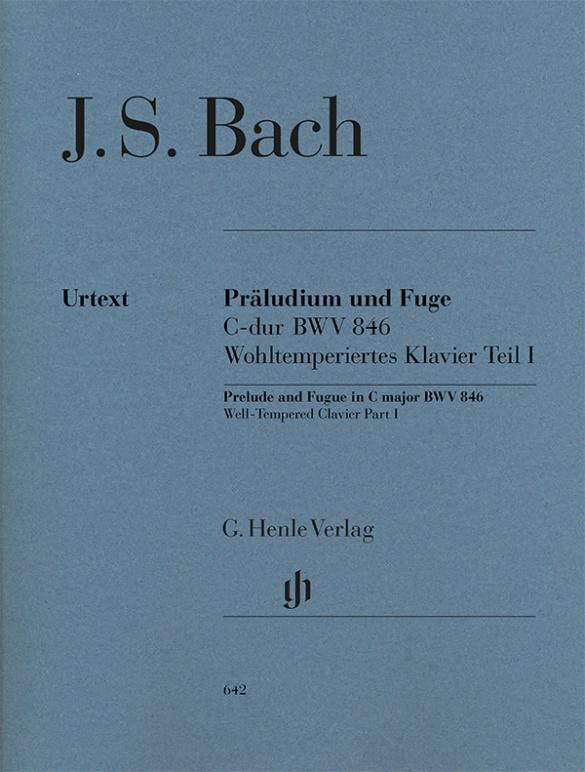 Cover: 9790201806426 | Bach, Johann Sebastian - Präludium und Fuge C-dur BWV 846...