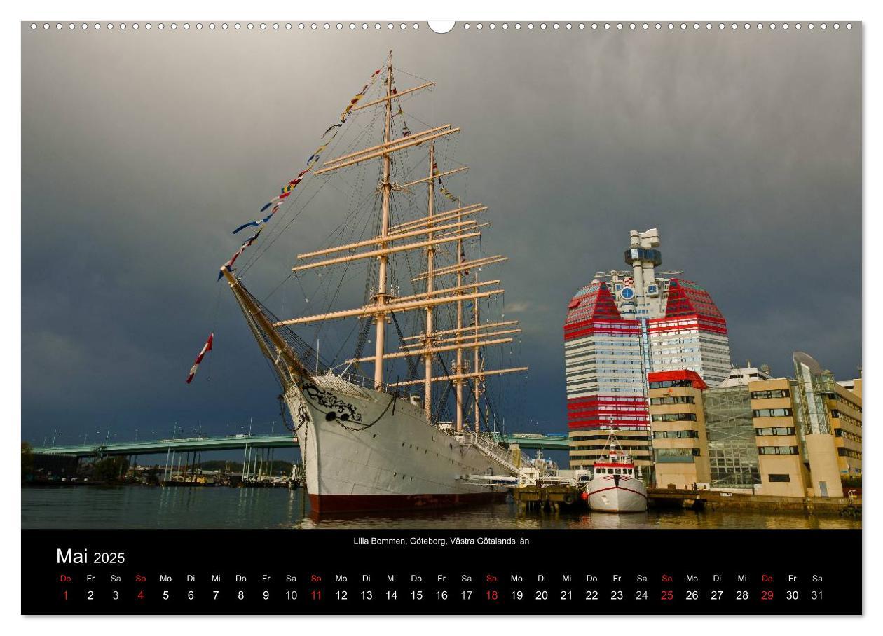 Bild: 9783435564170 | Südschweden (Wandkalender 2025 DIN A2 quer), CALVENDO Monatskalender