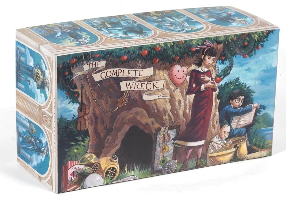 Cover: 9780061119064 | A Series of Unfortunate Events Box: The Complete Wreck (Books 1-13)